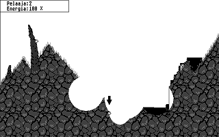 Pommitus atari screenshot